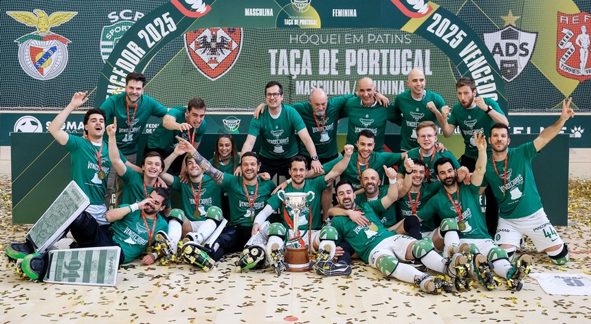 O esporte supera o oliveirense e ganha a xícara de hóquei depois de patinar 35 anos depois