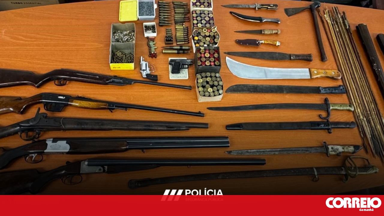 O homem ameaça o revólver e é detido em casa pelo PSP e pelo Arsenal – Portugal