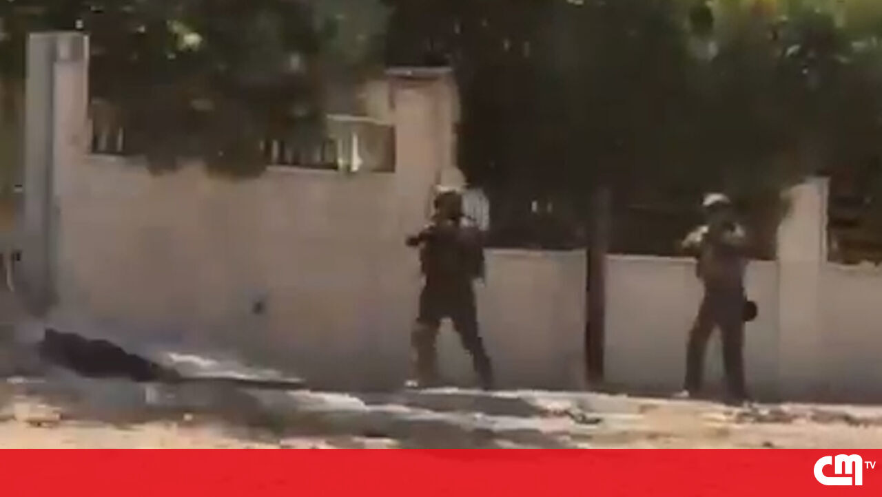 O momento em que Israel ataca diplomatas portugueses e outros diplomatas – vídeo