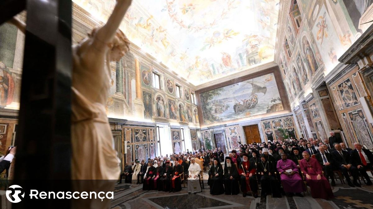 O papa pede aos líderes religiosos gestos eficazes para construir um mundo mais tranquilo