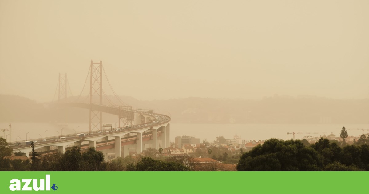 O putter do norte da África invadiu Portugal no dia amarelo de aviso | Clima