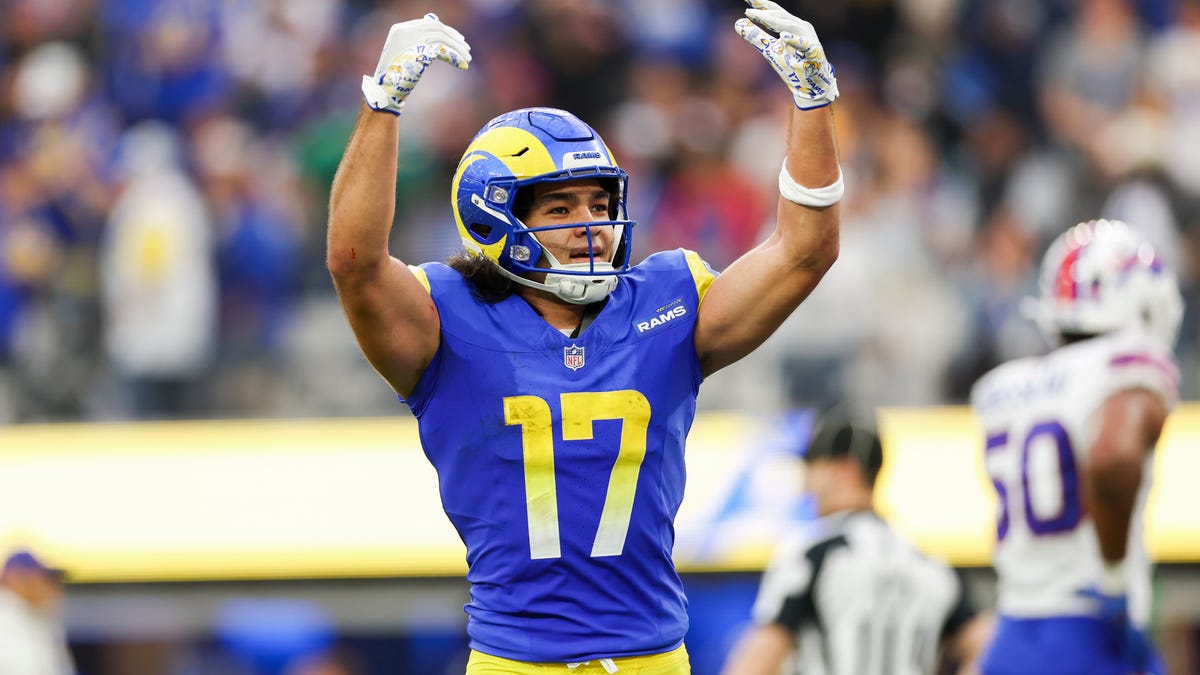 One of Puka Nacua and Davante Adams of the Ram