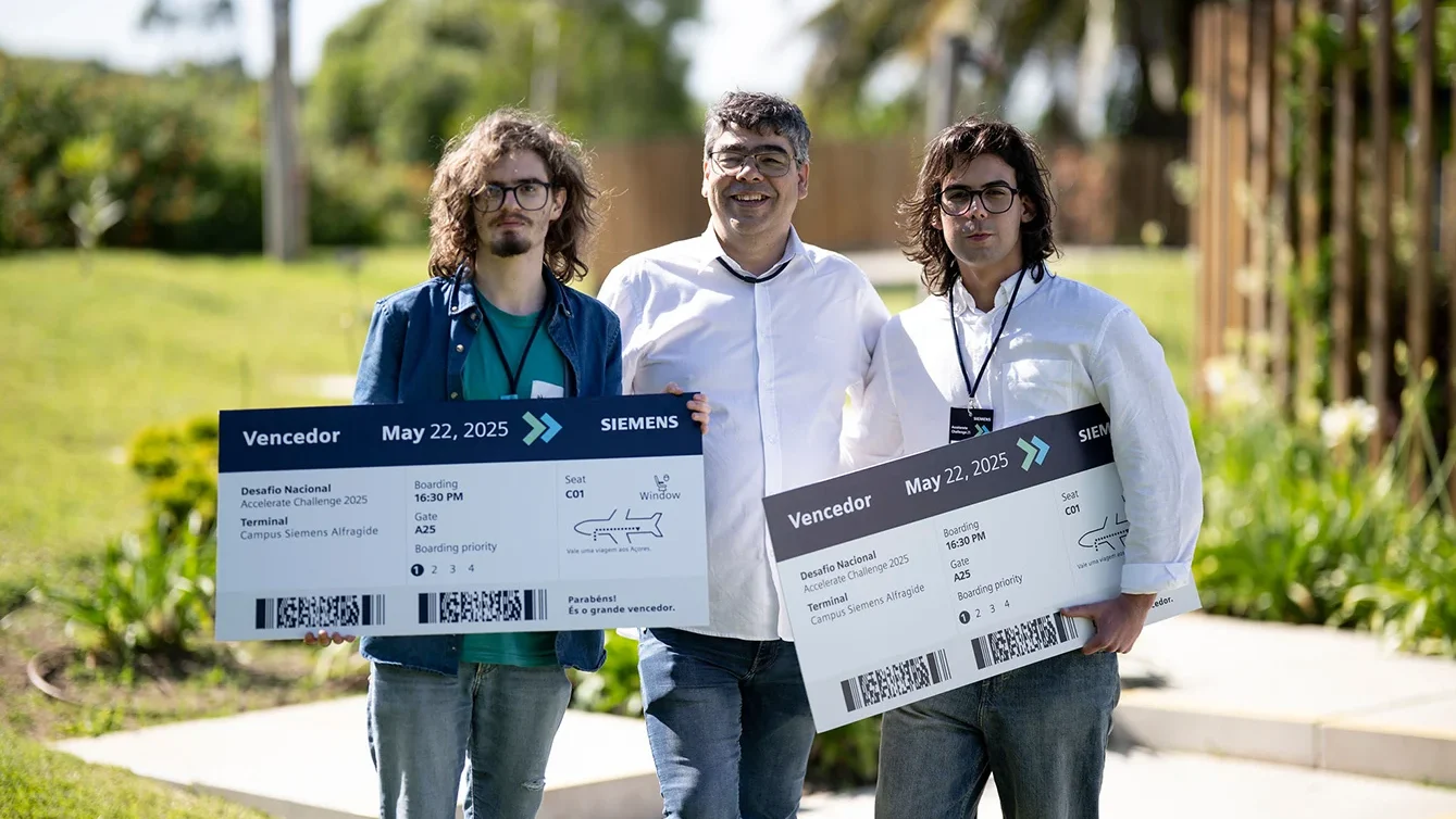 Os alunos do IPL superam evidências de promoção da Siemens