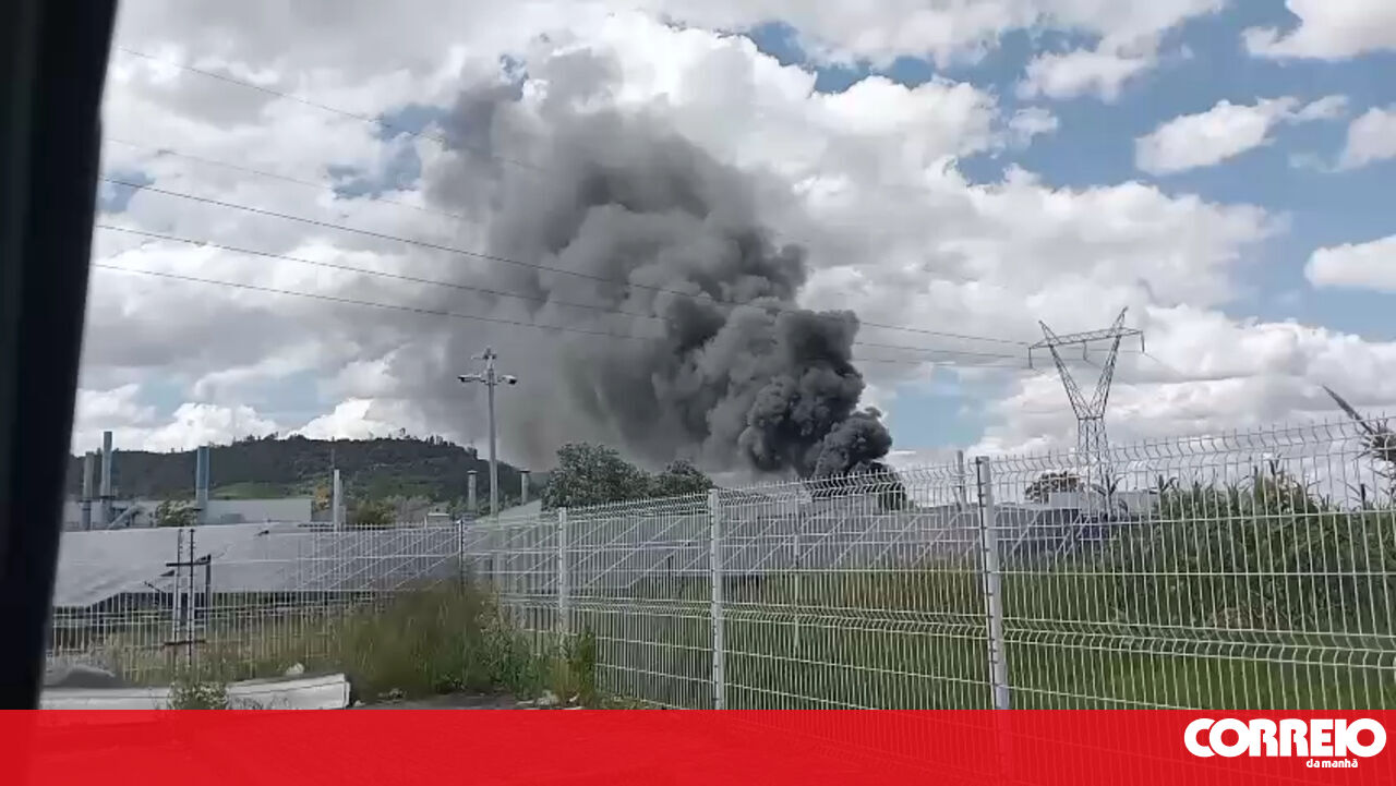 Os incêndios de pânico da área industrial de Castanheira fazem ribatejo -cm para minuto