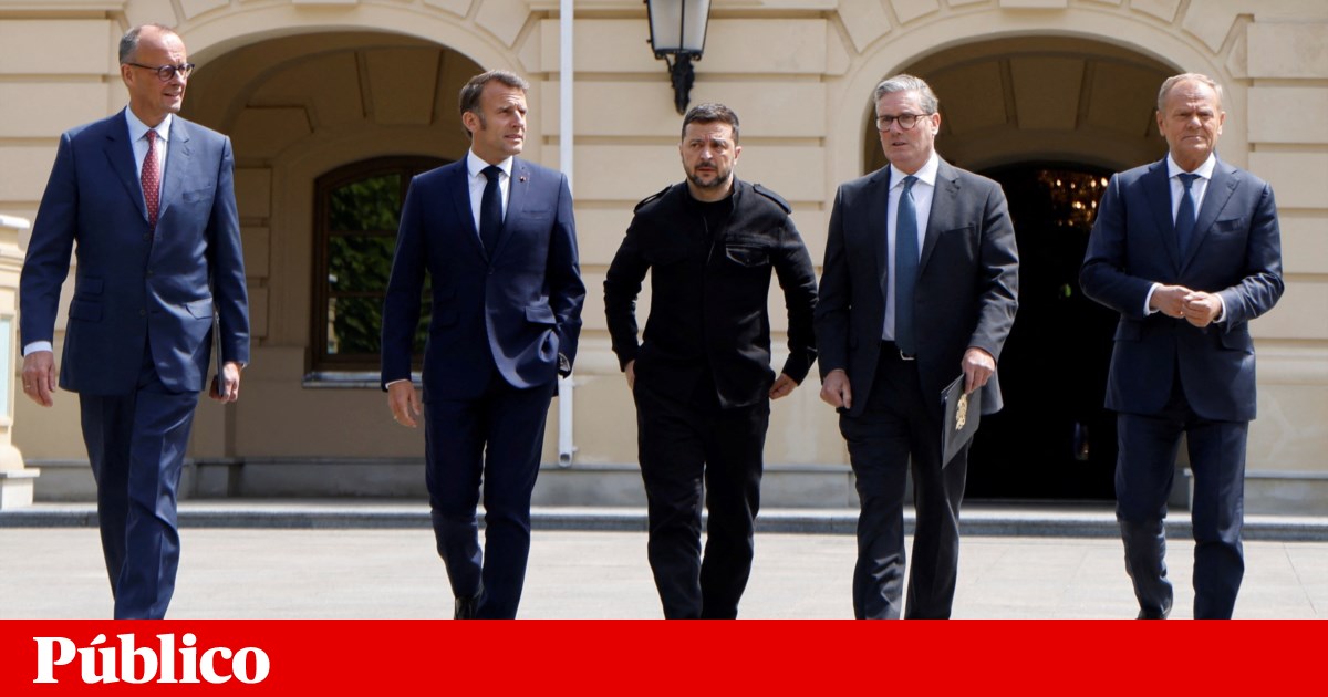 Os líderes europeus ameaçam novas sanções se a Rússia não aceitar cessar -fogo | Guerra na Ucrânia