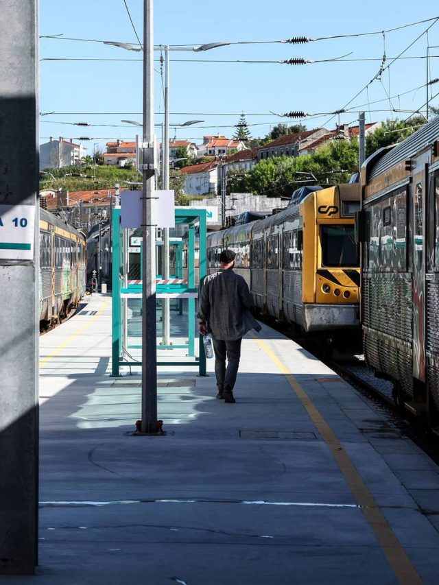 Os trens semi-suprimidos eram até as 8 da manhã devido à greve de motorista