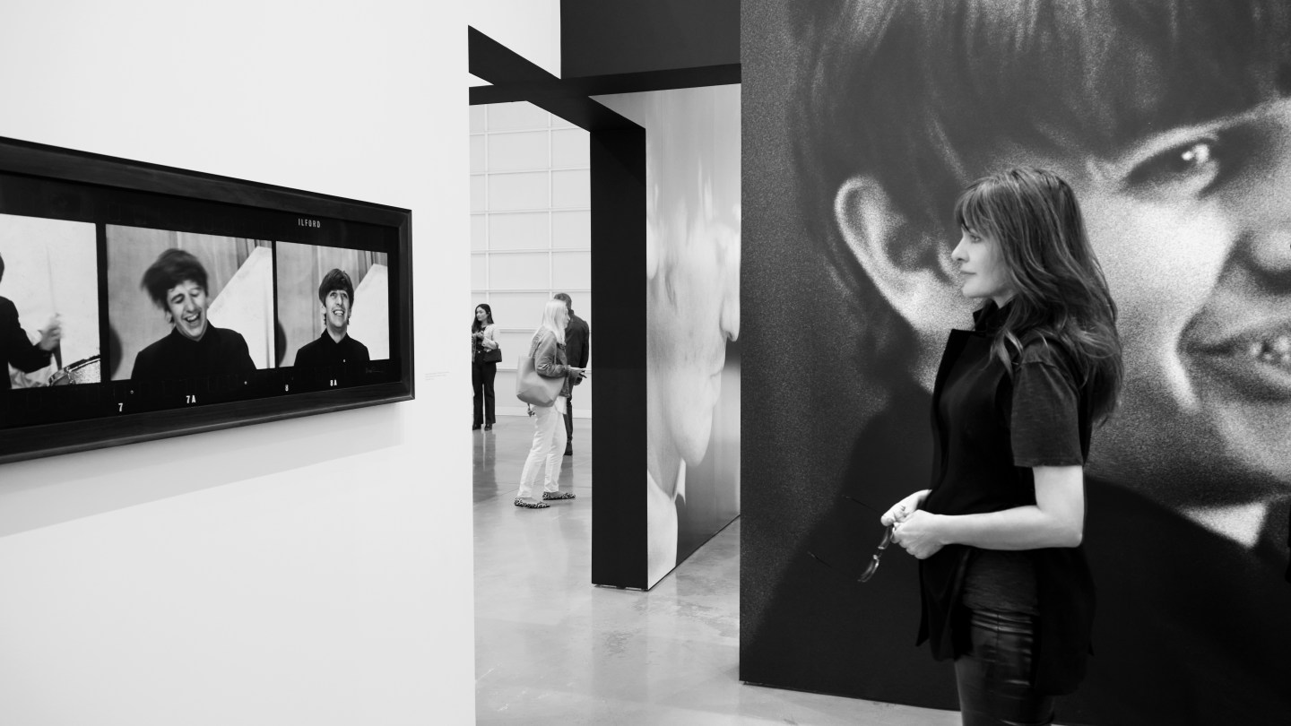 Paul McCartney's rearview mirror exhibition
