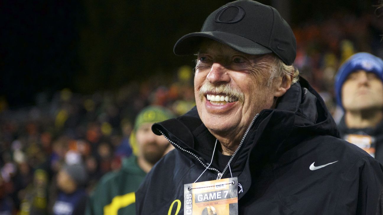 Phil Knight says he is not interested in buying a blazer