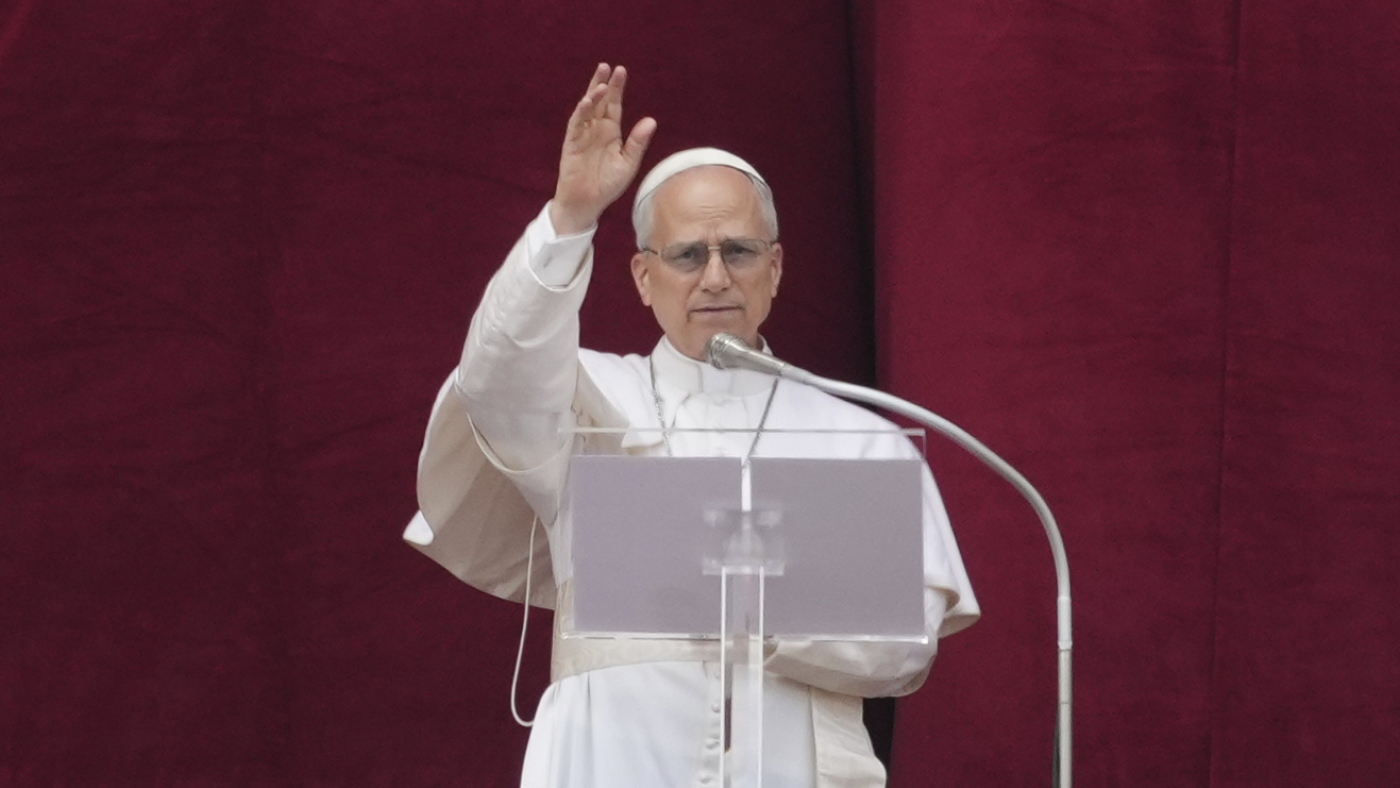 Pope Leo XIV calls for peace in Ukraine and Gaza, saying “no more war”: NPR