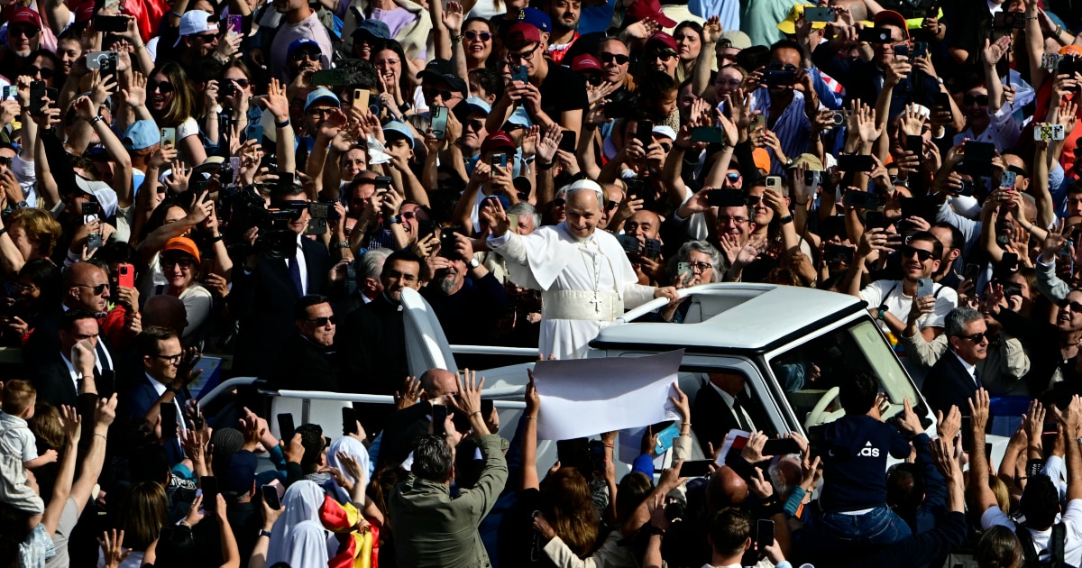 Pope Leo XIV leadership ceremony attended by JD Vance