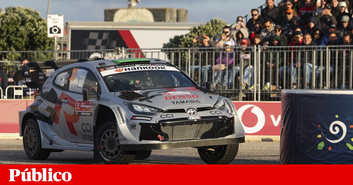 Portugal Lari: Elfyn Evans Mosses no foz |