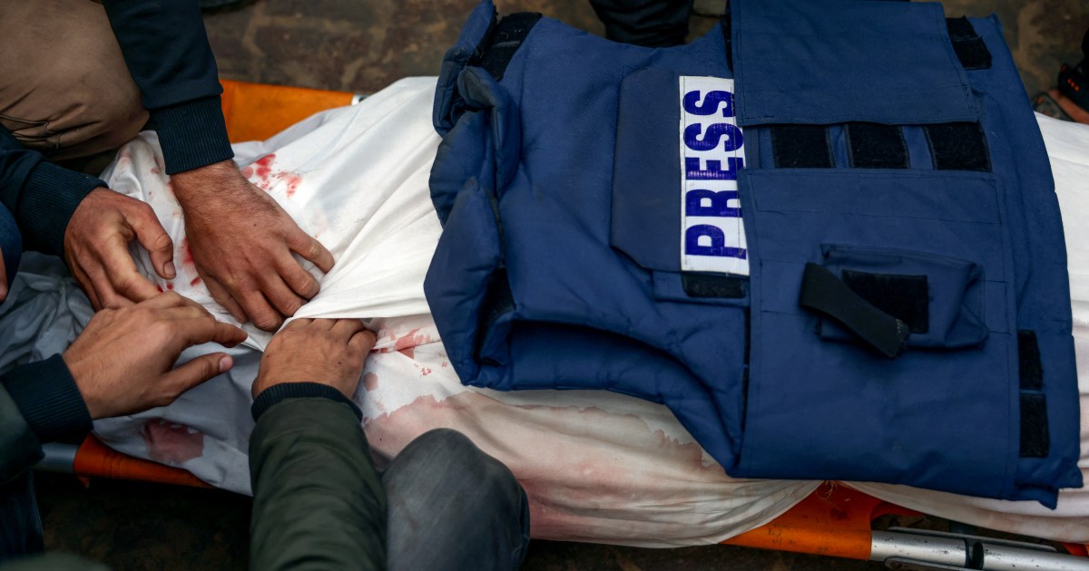 RSF said Palestine is the most dangerous journalist in the world. Media News