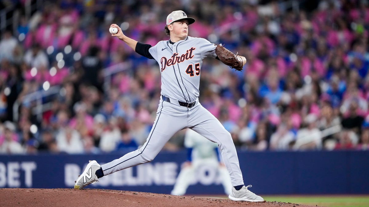 Reese Olson dominates