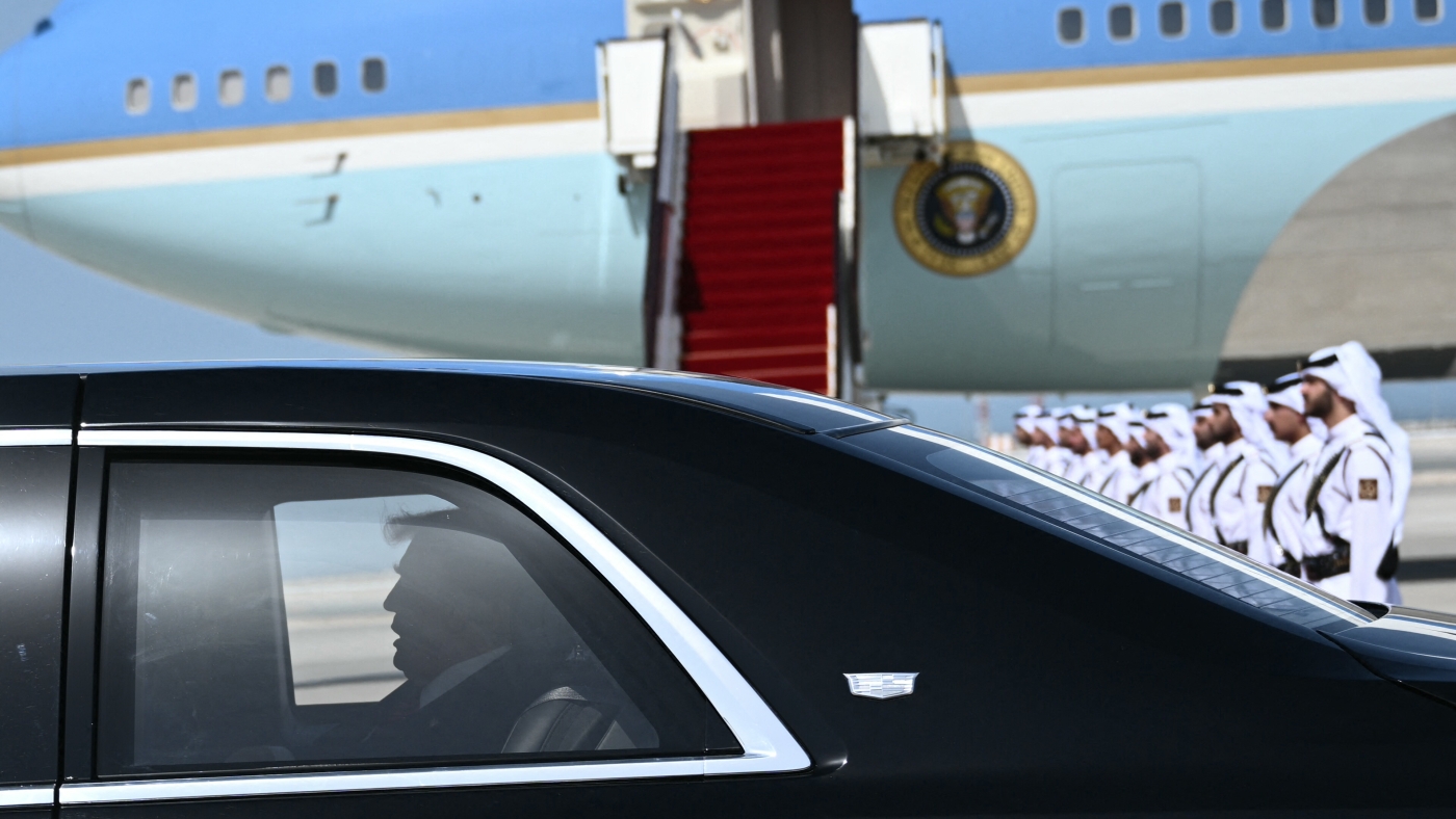 Republicans' support for Trump's new Air Force support for Qatar: NPR