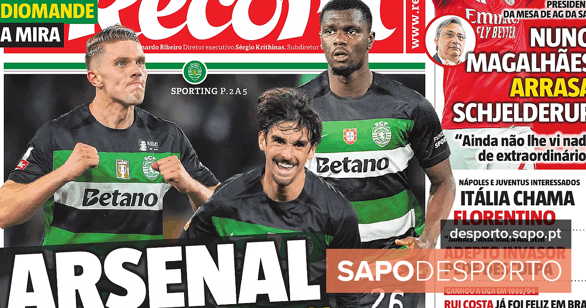 Revista de notícias: Arsenal com o gol de Leoninos, morando no centro da próxima era do dragão – atual