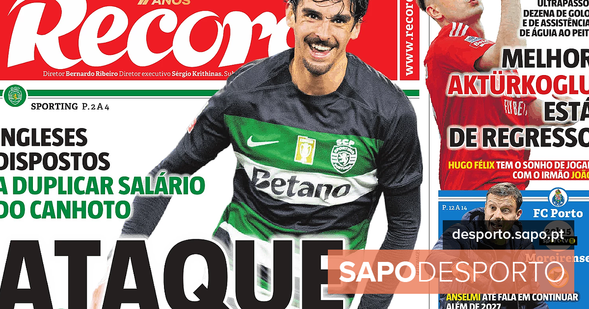 Revista de notícias: Martín Anselmi discute e procura o futuro de Trincão –