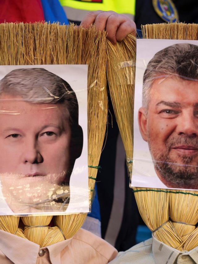 Romania appoints interim prime minister after alliance loses in presidential election