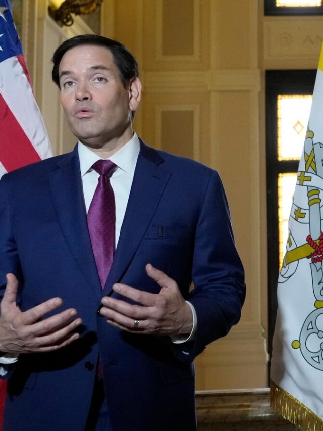 Rubio says Vatican may be the venue for talks between Russia and Ukraine