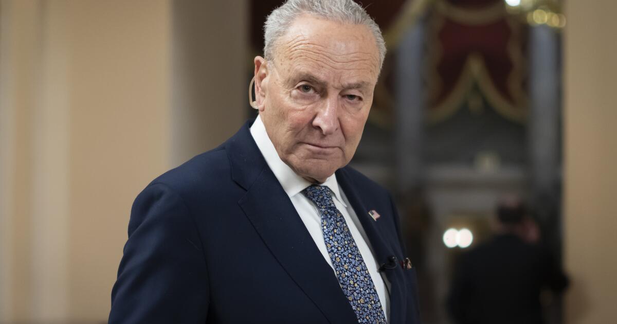 Senator Schumer condemns “Welcome mat” for relatives in San Diego