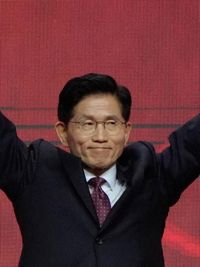 South Korea's main Conservative Party nominates Kim Moon Soo as presidential candidate