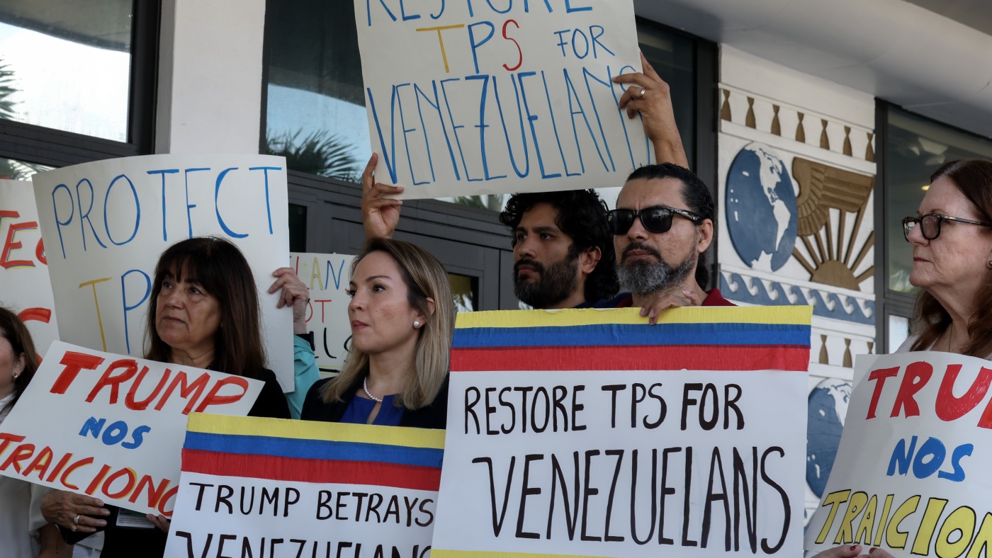 Supreme Court says Trump can now deprive Venezuelans of protection: NPR
