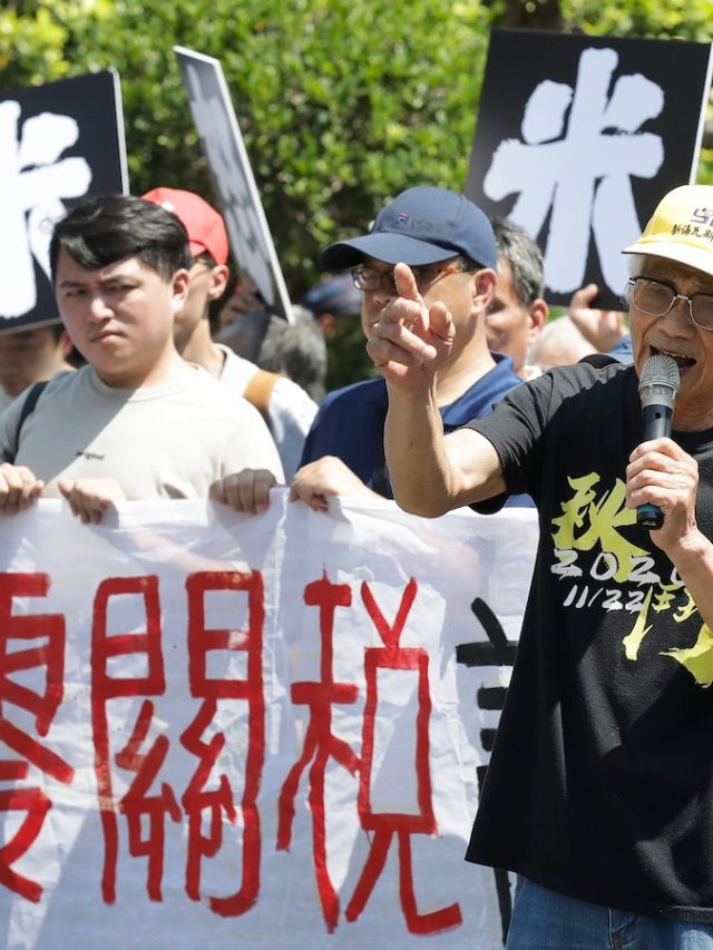 Taiwan theme. Low-key tariff tensions with the United States are “frictions between friends”