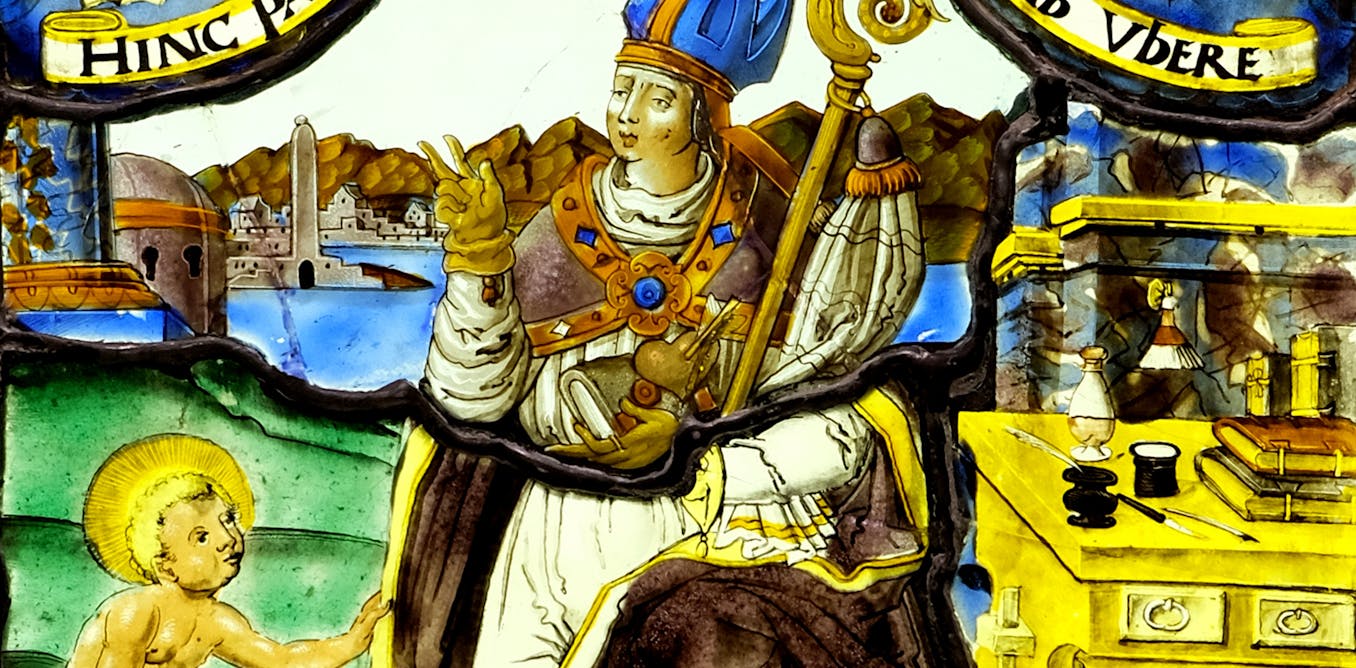 The Badge and Motto of the Pope Lion Fourteen reveals his dedication to St. Augustine’s ideal – an art historian explains