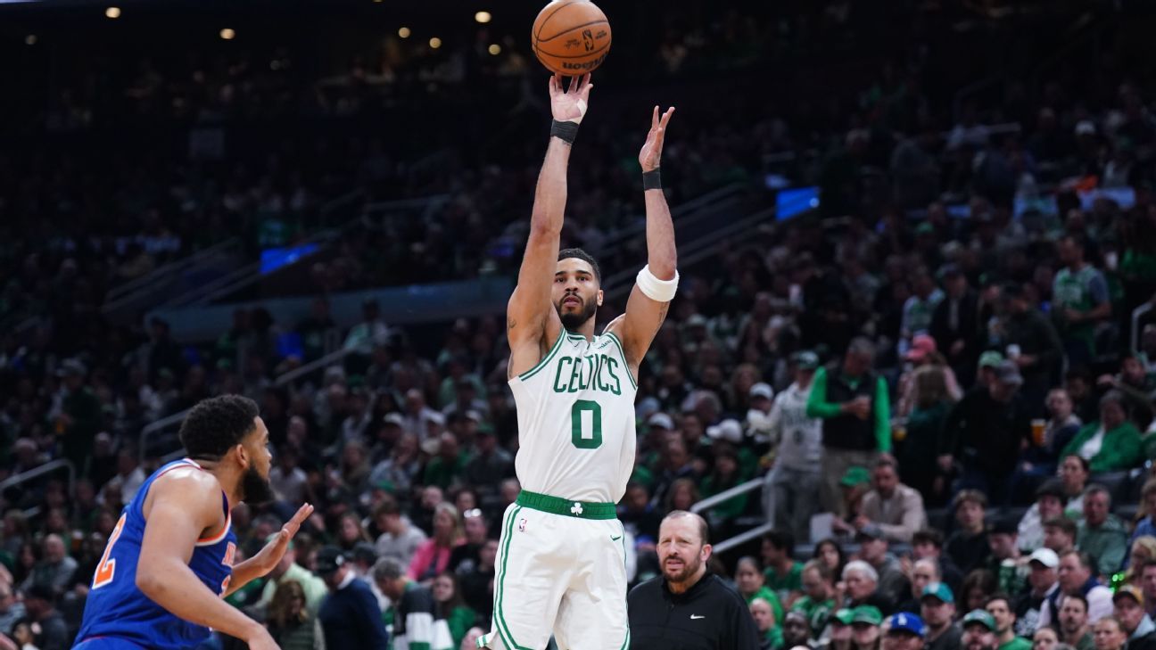 The Celtics “a little bit out of the way” but calmed down after a history-bad 3-point shooting night