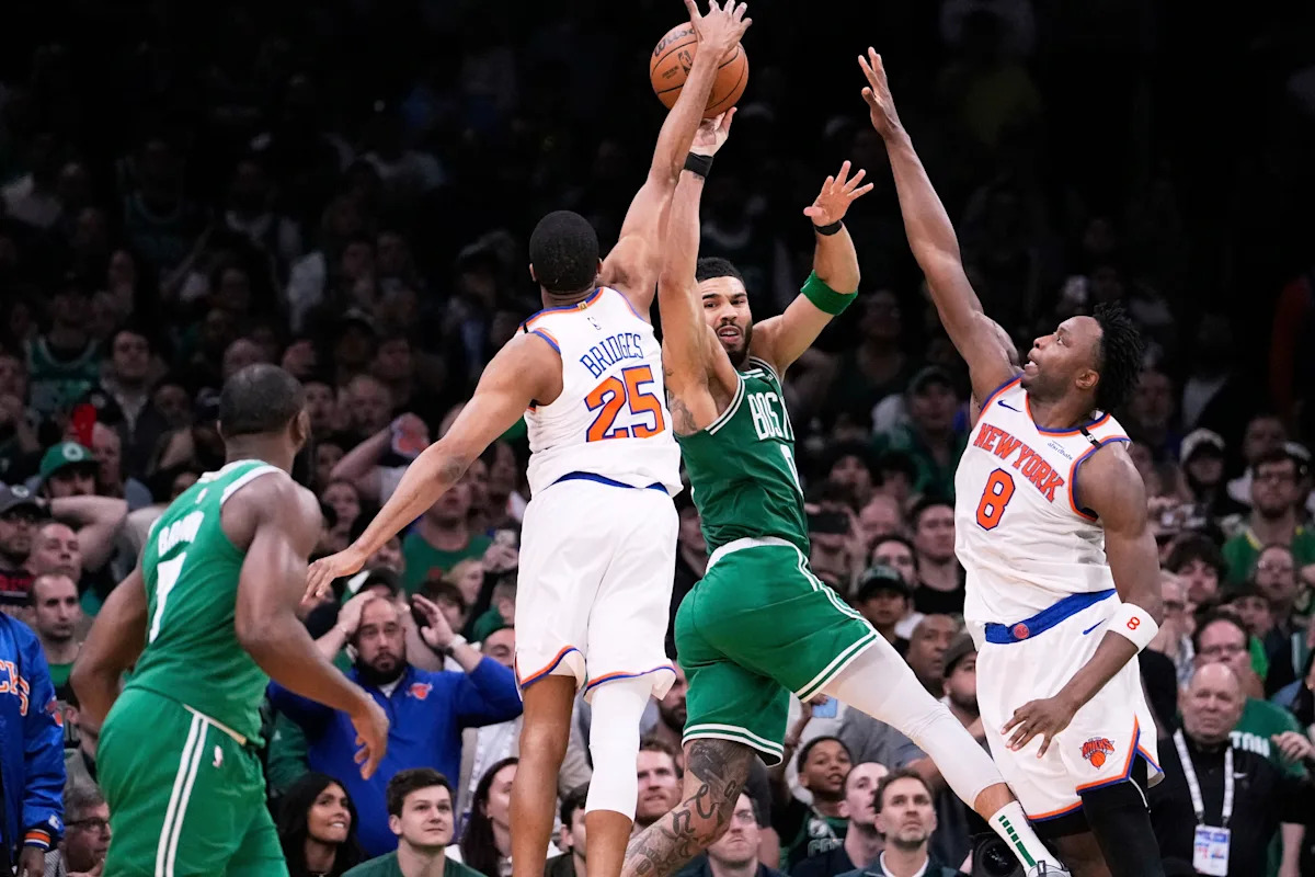 The Celtics collapsed again in Game 2 against the Knicks, but remained calm: “We can tie this up”