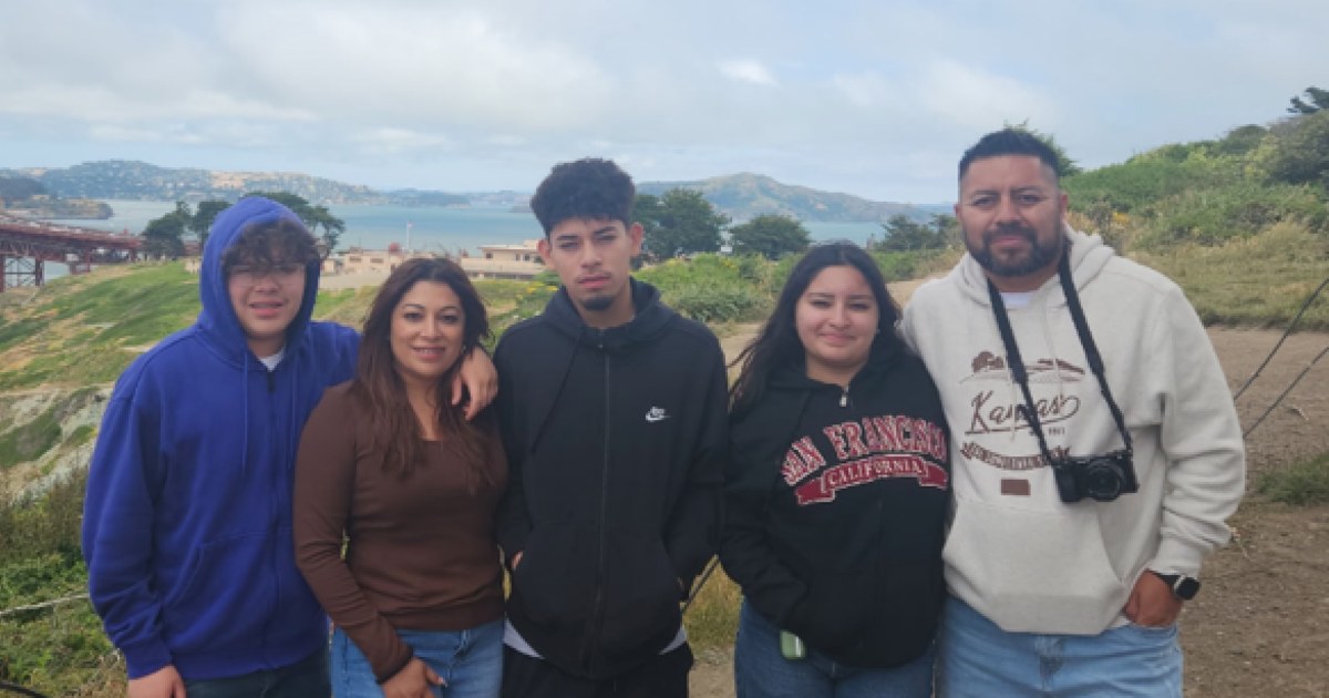 The DACA recipient has the right to leave the country, but he is deported when he returns