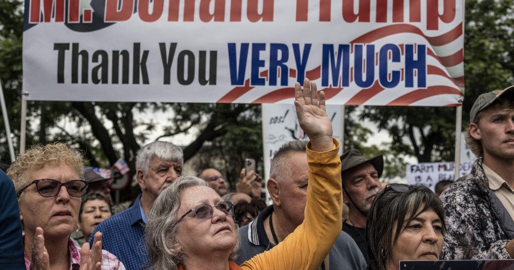 The first group of South Africans granted refugee status to leave us