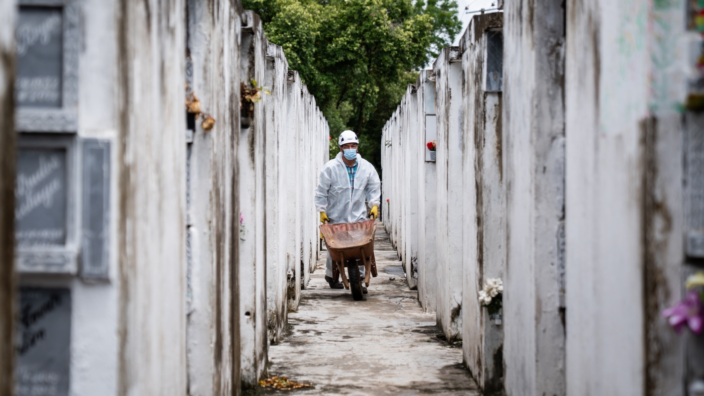 The former Colombian soldier accused of being motivated helped to find the victim's remains. : NPR