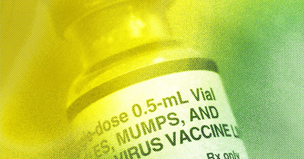 The risk of vaccination rate declines