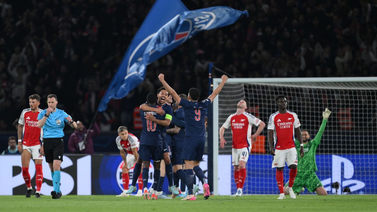 The same is true for PSG's team ethics that won the Arsenal group