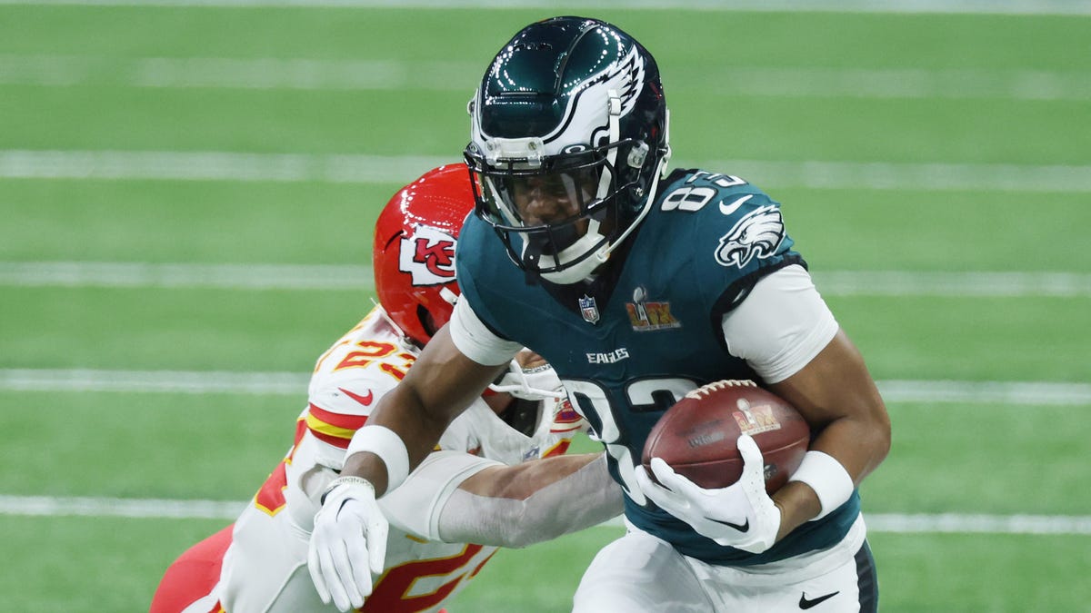 The so-called weakness in the Eagle in a wide receiver may be a hidden force