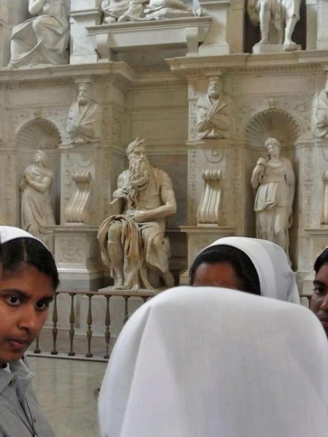 They did not vote at the conference, but nuns who led the world's Catholic orders gathered in Rome