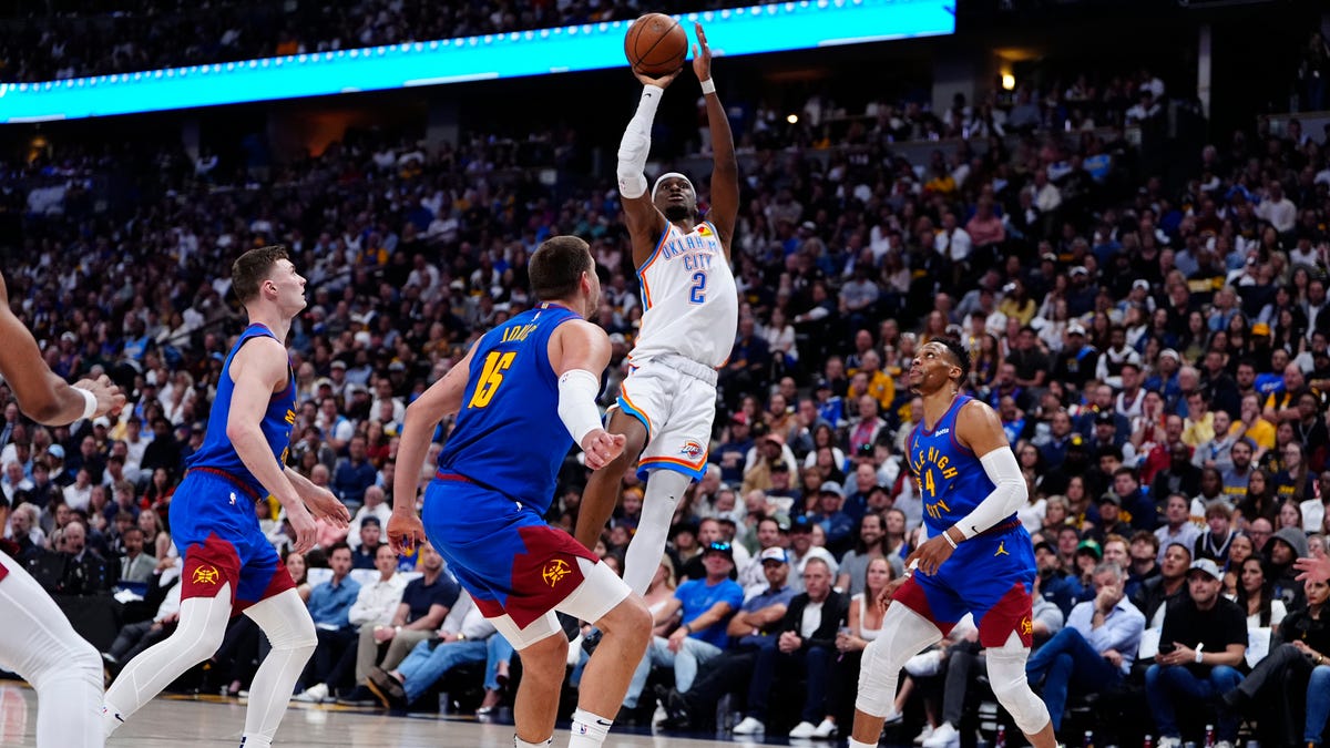 Thunder freezes Game 3 Nuggets' losses in 114-103 OT