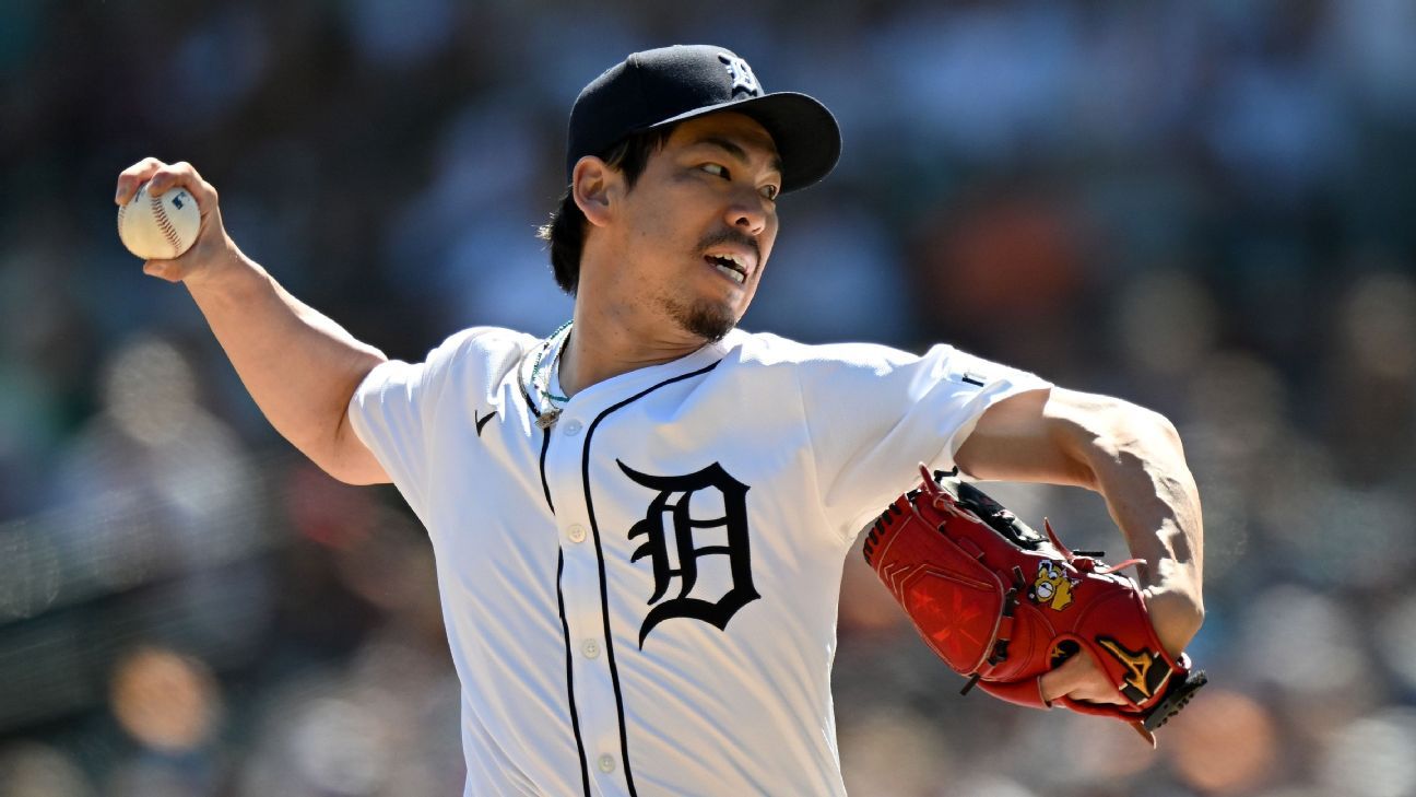 Tiger cuts veteran Kenta Maeda, recalls prospect Tyler Owens