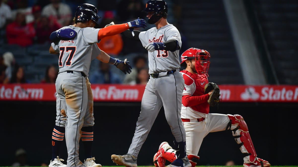 Tiger's offense is in 8th against Angels