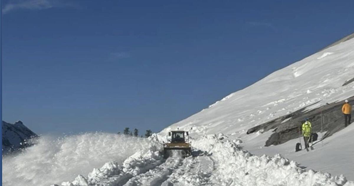 Tioga Road on Memorial Day reopens in Yosemite National Park