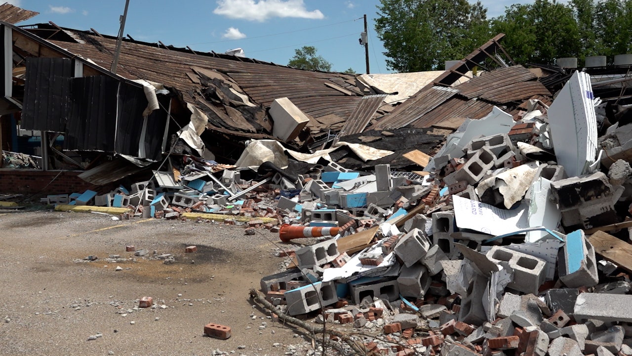 Tornado Cleanup in Western Tennessee is facing a long road to completion