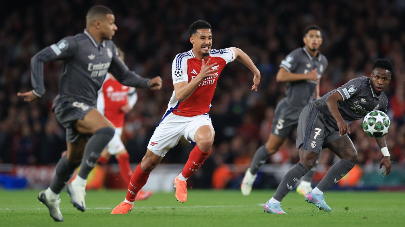 Transfer rumors, news: Madrid holds talks with Arsenal star Saliba