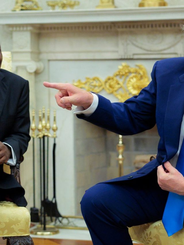 Trump ambush South African President Cyril Ramaphosa in Oval Office