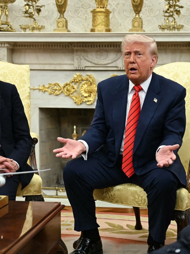 Trump boasts about gilded offices, and tariffs hit Americans
