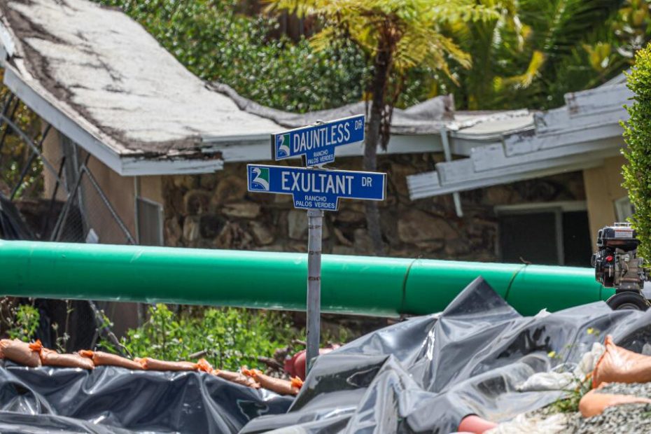 Trump cuts Rancho Palos Verdes' landslide recovery