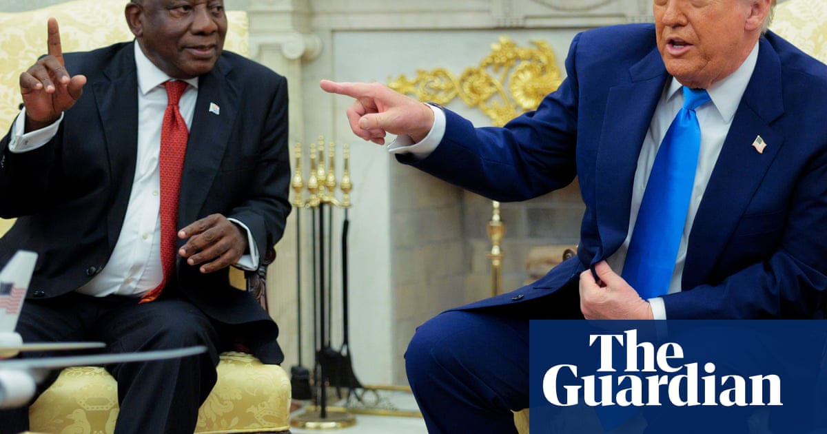 Trump falsely claims Australia is “overwhelmed” by white South Africans who fled “genocide” | Australian immigration and asylum