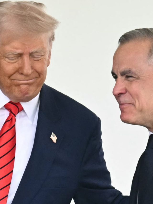 Trump knocks on Canada at Prime Minister Carney Trade Conference