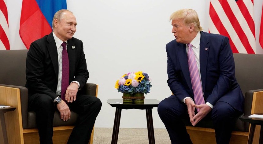 Trump para conversar com Putin sobre a paz ucraniana