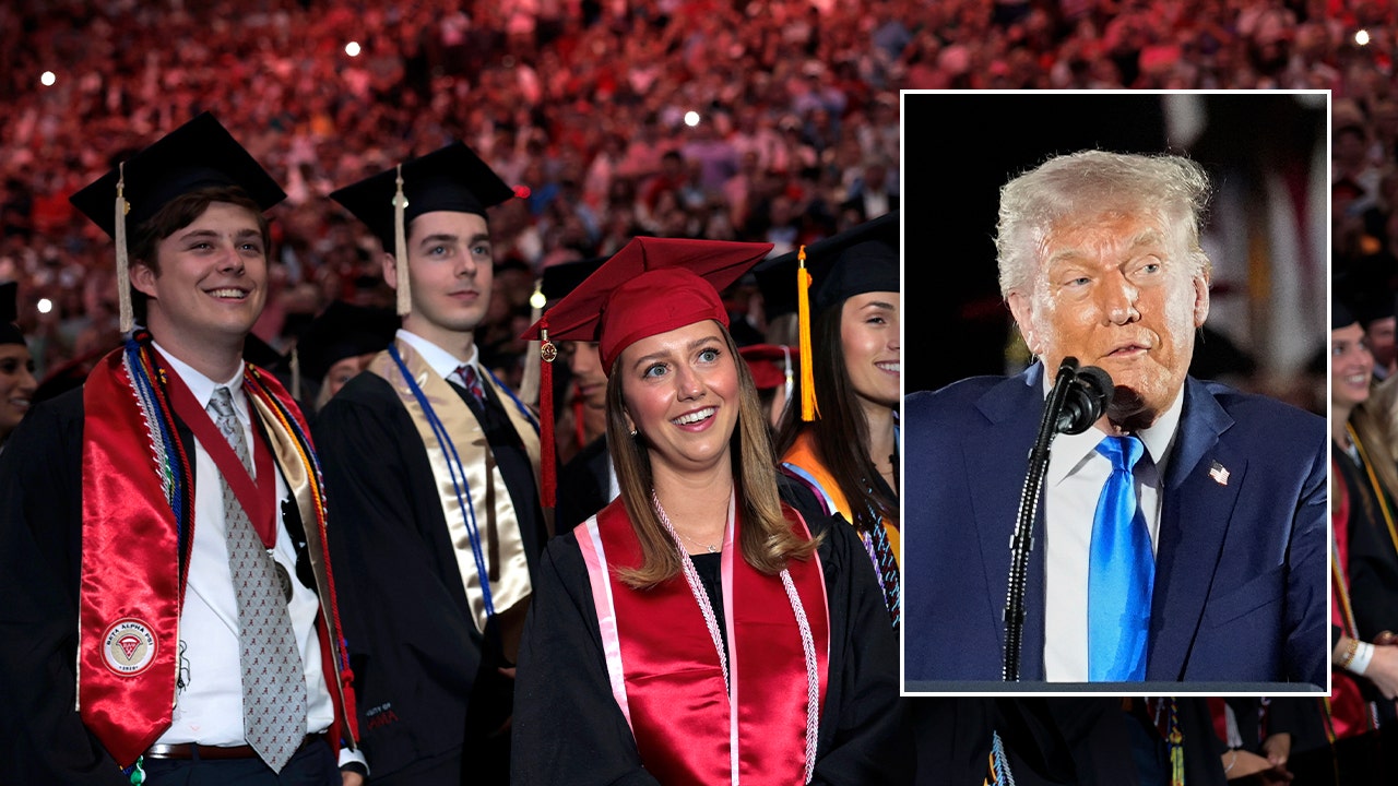 Trump tells University of Alabama graduates not to be “victims”
