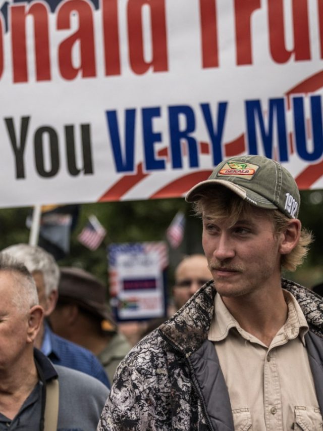 Trump uses white South Africans as refugees, denies everyone else